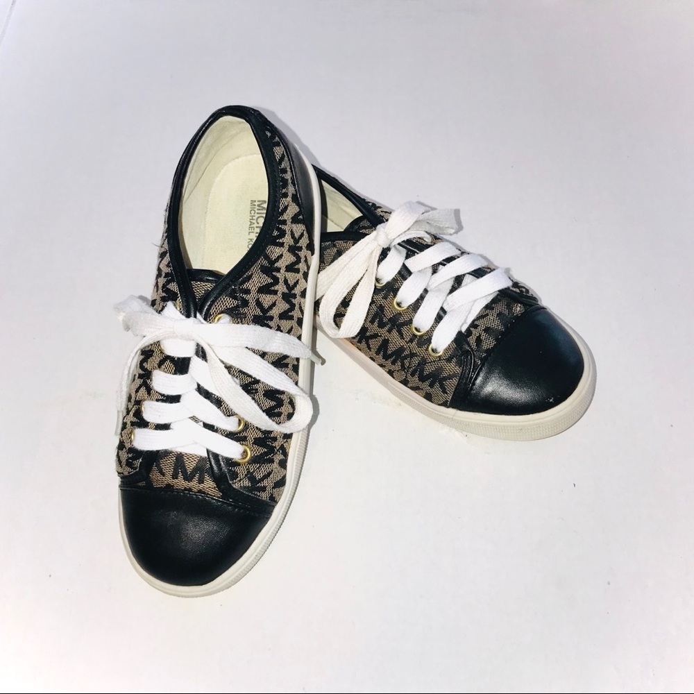 MICHEAL Micheal Kors Kids tennis shoes Khaki/Black